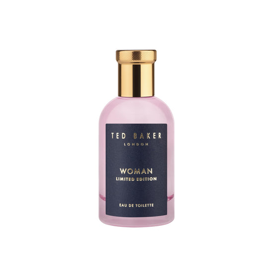 Ted Baker Woman Limited Edition Eau de Toilette, Fruity Floral Perfume with Lychee, Rose & Jasmine, Soft Amber & Sandalwood, Long Lasting for Women 100ml
