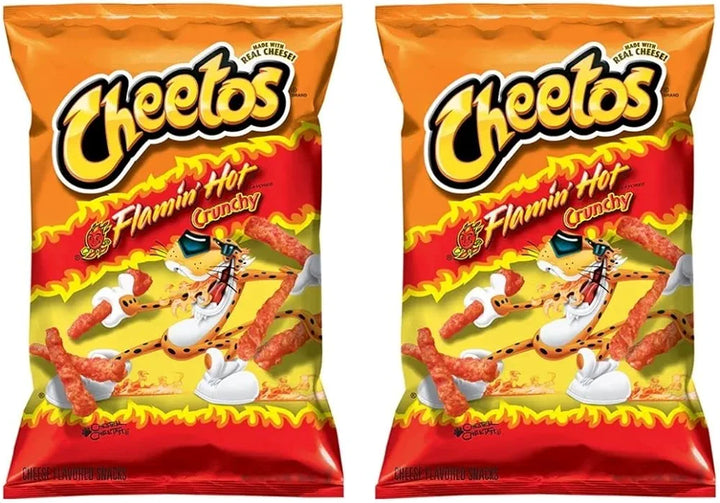 American Cheetos Flamin Hot Crunchy 8oz - 226g