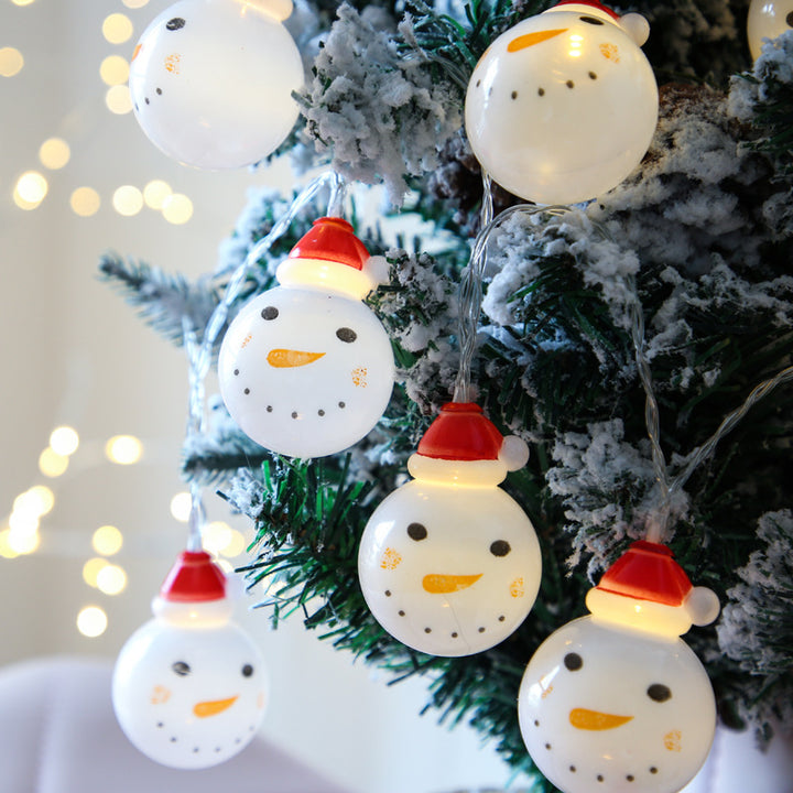 Snowman string lights Christmas lights decoration lights - Get Me Products