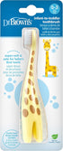 Infant-To-Toddler Training Toothbrush, Giraffe, 0-3 Years