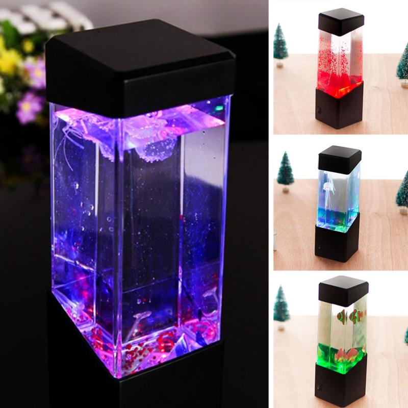 Colorful LED jellyfish night light - Get Me Products