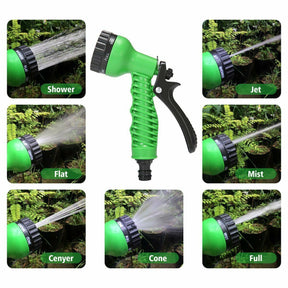 7Function Spray Nozzle 100FT Water Hose Gun Multi Pattern Garden Adjustable Mist - Get Me Products