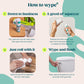 Wype | Refill | Toilet Roll Gel | Flushable Wet Wipe Alternative | Holiday Essentials | 2 x 100ml | 2 Pack