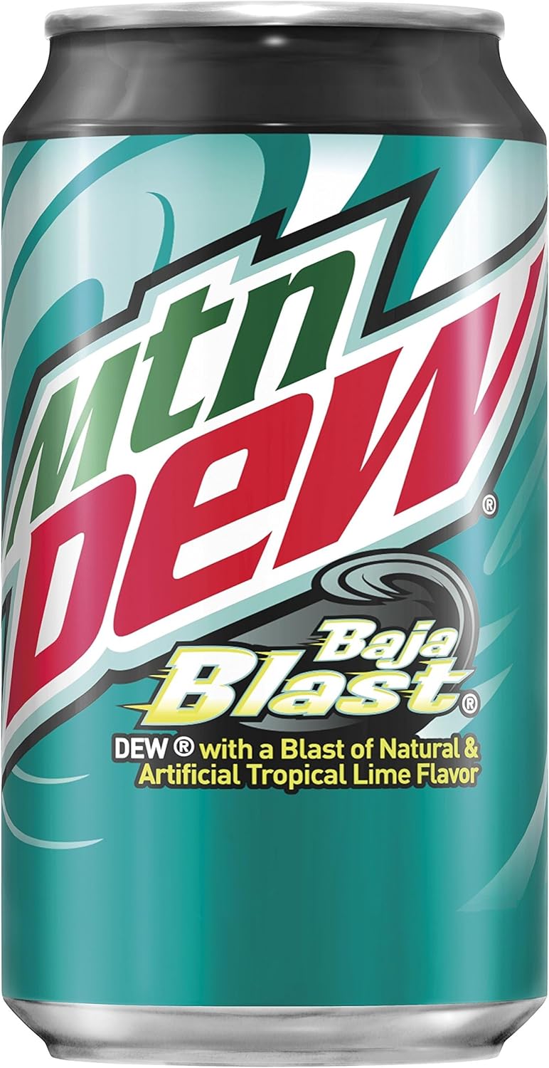 12 Pack Baja Blast Drink I USA I 12 x 12 oz Cans