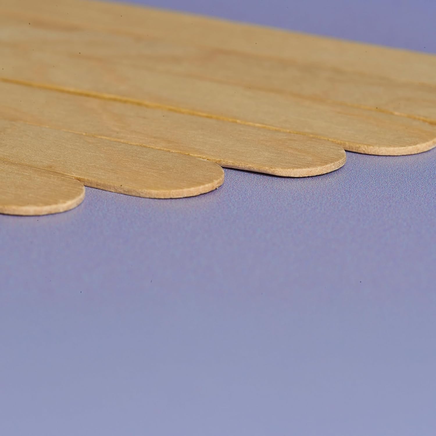 Premium Salon Quality Disposable Wooden Spatulas for Waxing, Pack of 100, Hygenic and Suitable for Warm and Hot Waxes