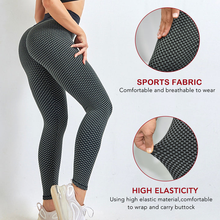 TIK Tok Leggings Women Butt Lifting Workout Tights Plus Size Sports High Waist Yoga Pants Small Amazon Banned - Get Me Products