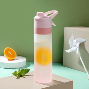 700ml Spray Water Bottle For Girls Outdoor Sport Fitness Water Cup Large Capacity Spray Bottle BPA Free Drinkware Travel Bottles Kitchen Gadgets - Get Me Products