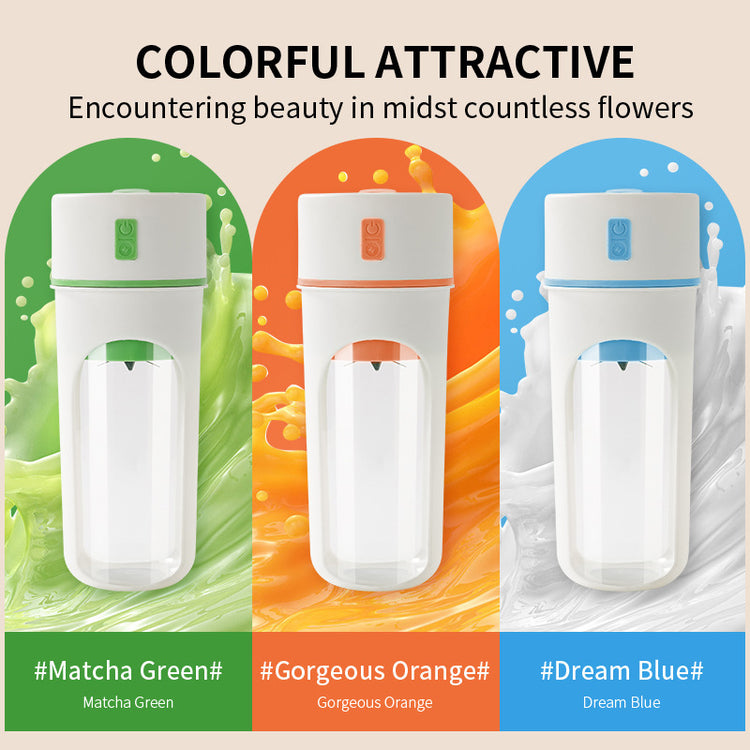 Kitchen Electric Juicer USB Charging Wireless Juices Blender Fruit Orange Mixer Squeezer Machine Ice Crush Cup Food Processor - Get Me Products