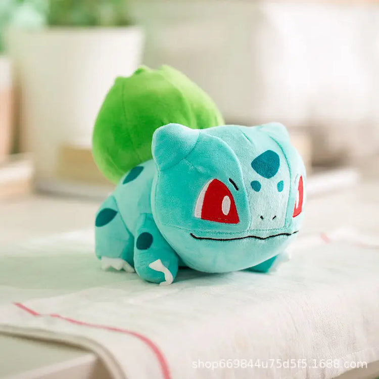 20Cm Pokemon Stuffed Plush Toys Kawaii Pikachu Raichu Jenny Turtle Anime Doll Kids Birthday Christmas Gift
