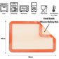 Silicone Baking Mat Non-Stick Reusable Silicone Pastry Baking Mat Food Grade Liquid Silicone Baking Mats KC0474