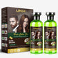 UNIK Care Brown Hair & Beard Colour Gel – Ammonia-Free, 2x250ml