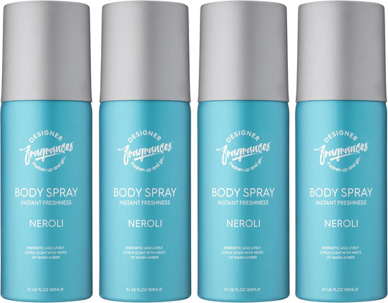 Designer Fragrances 4 Pack Neroli Men&