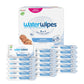 WaterWipes Sensitive+ Newborn & Baby Wipes, 360 Count (6 Packs), 3-In-1 Cleans, Cares, Protects, 99.9% Water, Unscented