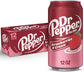 Dr Pepper Strawberries and Cream Soda, 12 fl oz cans, 12 Pack - Get Me Products