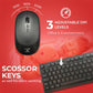 2.4GHz Wireless Keyboard And Mouse Set UK USB Dongle For PC Laptop Full-Size NEW - Get Me Products