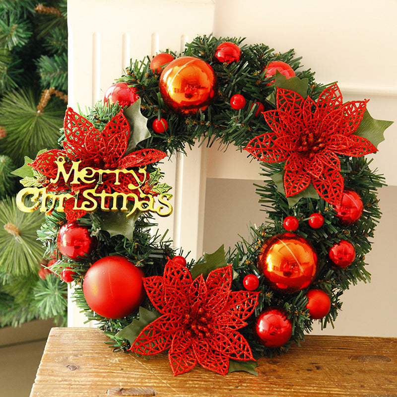 Christmas Decoration - 3D Letter Board and Triple Wreath Garland for Hotel and Mall Decoration - Get Me Products