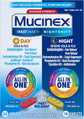 Fast-Max Day Cold and Flu & Nightshift Night Severe Cold and Flu Medicine for Adults, Day/Night Combo Pack for Fever, Sore Throat Relief, Decongestant, Cough & Cold Medicines, 40 Caplets