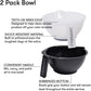 Hair Dye Bowl Set – Tint Bowl for Hair Colour, Bleach Hair Die, Hair Bleach Kit, Highlights Hair Dye Kit, Hair Mixing Bowl for Hair Salon, Hair Colouring Tools – 2 Pack