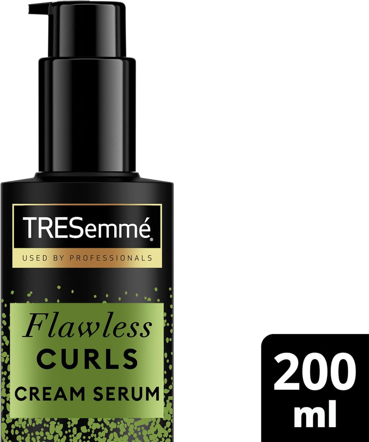 Flawless Curls Leave-In Cream Hair Serum Hair Treatment with Coconut Oil & Ceramide for Deep Nourishment & up to 72-Hour Curl Definition 200 Ml