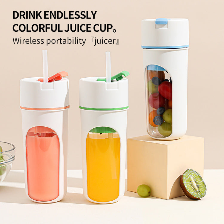 Kitchen Electric Juicer USB Charging Wireless Juices Blender Fruit Orange Mixer Squeezer Machine Ice Crush Cup Food Processor - Get Me Products
