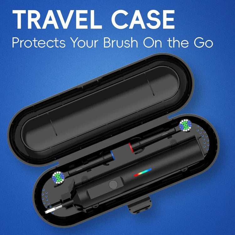 Toothbrush Electric Rechargeable Pro Rotating Brush Heads Timer Modes USB - Get Me Products