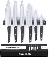 Magnetic Knife Strip With Knife Set, 6 Piece Knife Set With Knife Holder - Get Me Products