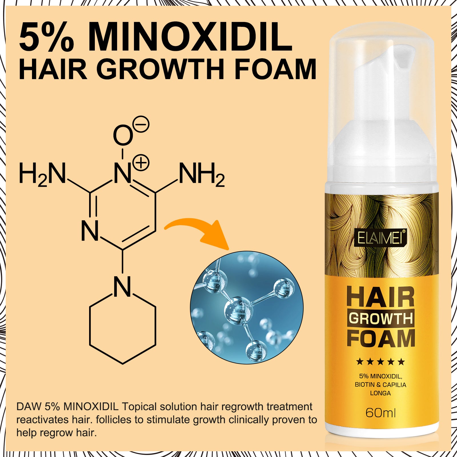 Hair Growth Moisturizing The Scalp And Preventing Hair Loss - Get Me Products