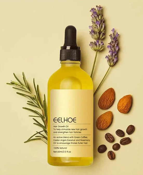 GetMe Products Rosemary Hair Serum Oil for Silky Smoothness, Deep Nourishment & Hydration - 60ml - Gel Coconut - Get Me Products