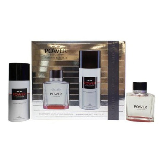 Antonio Banderas Power of Seduction Gift Set 100ml EDT + 150ml Deodorant Spray