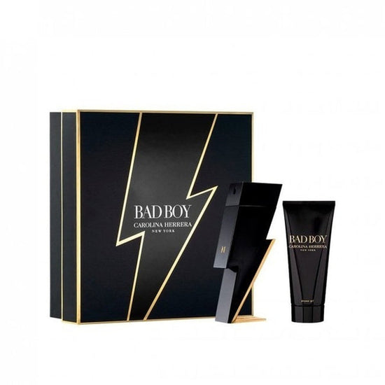 Carolina Herrera Bad Boy Gift Set 100ml EDT + 100ml Shower Gel