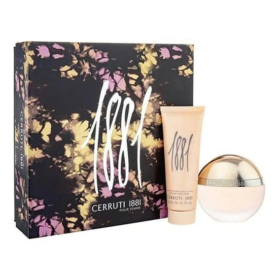 Cerruti 1881 Pour Femme Gift Set 50ml EDT + 75ml Body Lotion