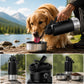 2 Pack Pet Travel Water Bottles Portable Dog Drinking Bottle Black & Green