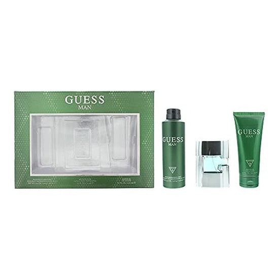 Guess Man Gift Set 75ml EDT + 226ml Deodorant Spray + 200ml Shower Gel