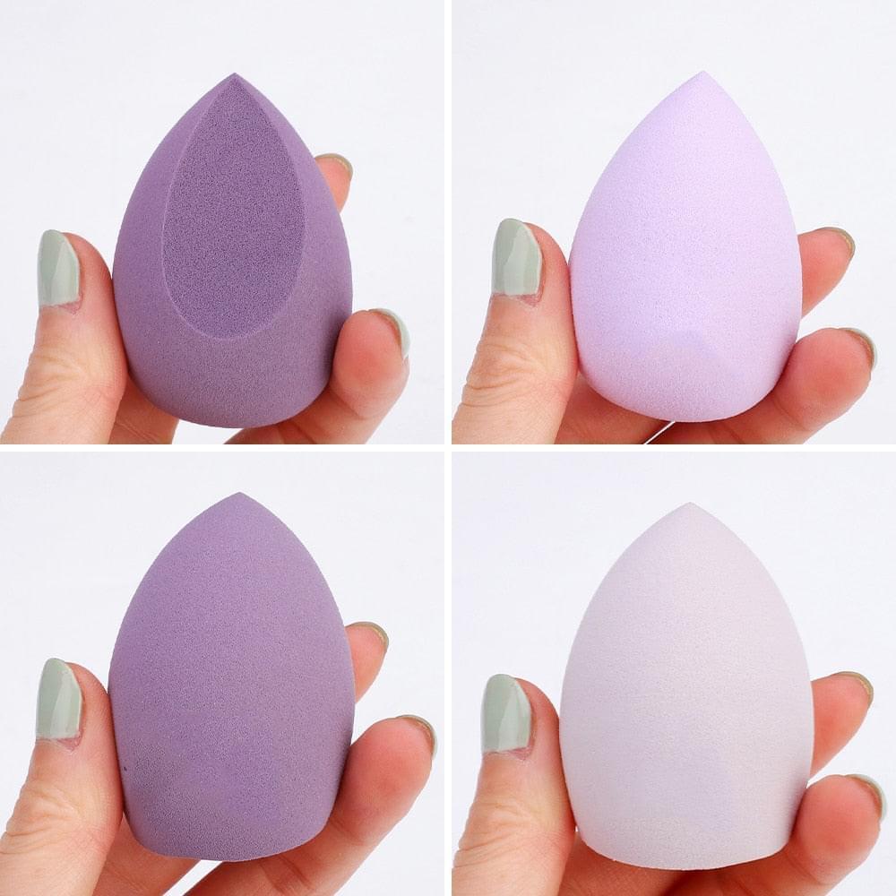 4pcs Makeup Blender Cosmetic Puff Makeup Sponge with Storage Box Foundation Powder Sponge Beauty Tool Women Make Up Accessories - Get Me Products