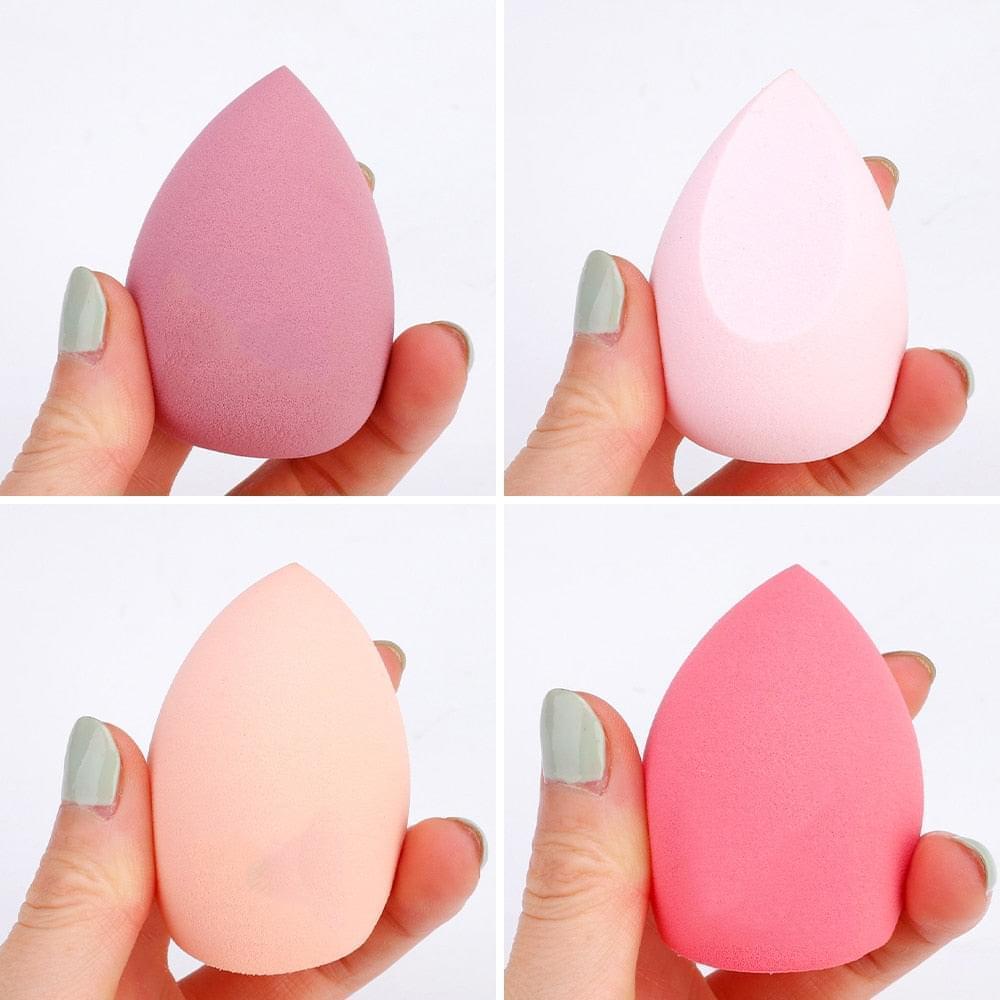 4pcs Makeup Blender Cosmetic Puff Makeup Sponge with Storage Box Foundation Powder Sponge Beauty Tool Women Make Up Accessories - Get Me Products