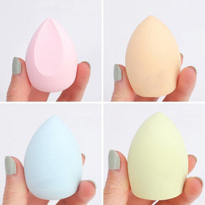 4pcs Makeup Blender Cosmetic Puff Makeup Sponge with Storage Box Foundation Powder Sponge Beauty Tool Women Make Up Accessories - Get Me Products