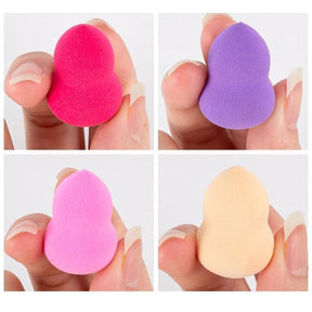 4pcs Makeup Blender Cosmetic Puff Makeup Sponge with Storage Box Foundation Powder Sponge Beauty Tool Women Make Up Accessories - Get Me Products