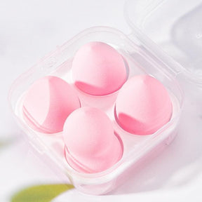 4pcs Makeup Blender Cosmetic Puff Makeup Sponge with Storage Box Foundation Powder Sponge Beauty Tool Women Make Up Accessories - Get Me Products