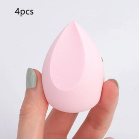 4pcs Makeup Blender Cosmetic Puff Makeup Sponge with Storage Box Foundation Powder Sponge Beauty Tool Women Make Up Accessories - Get Me Products