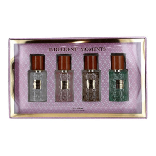 Indulgent Moments Replica Gift Set 15ml Cashmere & Vanilla EDP + 15ml Pink Peony & Water Lotus EDP + 15ml Neroli & Sea Salt EDP + 15ml Jasmine Petals & Cedarwood EDP