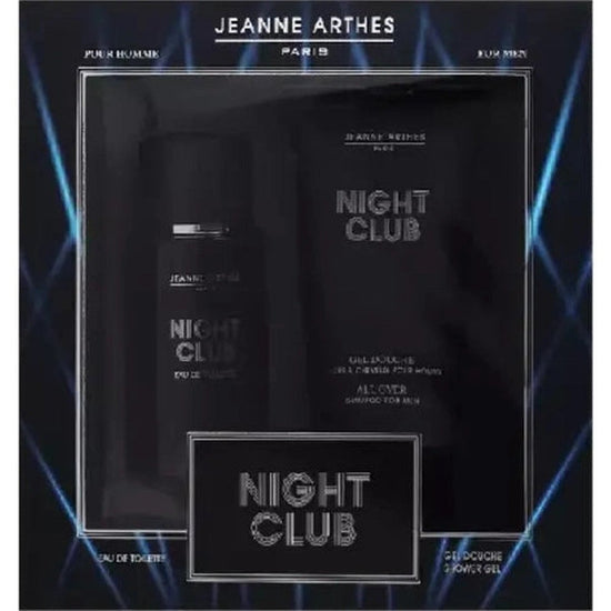 Jeanne Arthes Night Club Gift Set 100ml EDT + 150ml Shower Gel