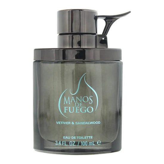 Manos De Fuego Vetiver & Sandalwood Eau de Toilette 100ml Spray
