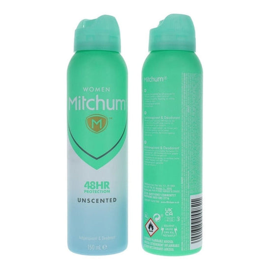 Mitchum Women Advanced Control Unscented 48HR 150ml Spray