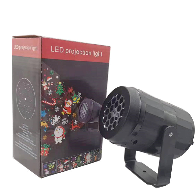 Christmas Laser Stage Projection Light with Rotating Patterns - Festive Atmosphere Light for Christmas Projection - Get Me Products