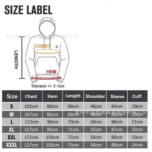 Cross Border Hooded Heating Sweatshirt Heating Clothing Men&