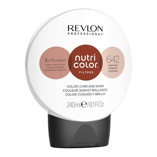 Revlon Nutri Color Filters 3 in 1 Cream Hair Colourant 240ml - 642 Chestnut