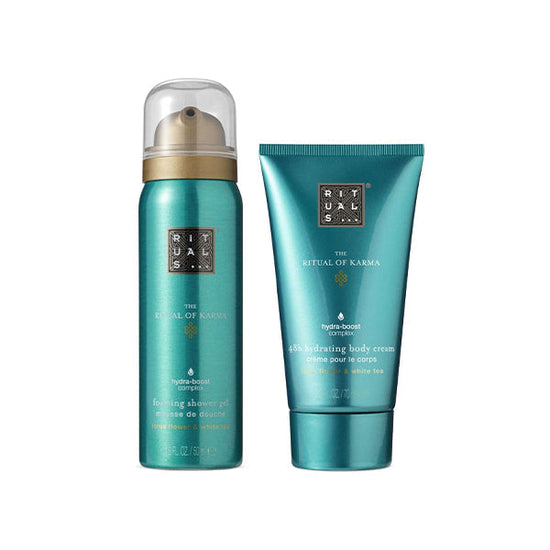 Rituals The Ritual of Karma Mini Gift Set 70ml Body Cream + 50ml Foaming Shower Gel