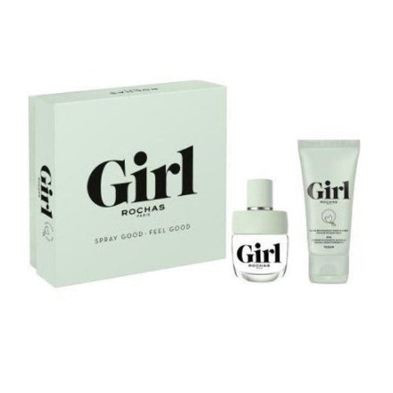 Rochas Girl Gift Set 60ml EDT + 100ml Shower Gel
