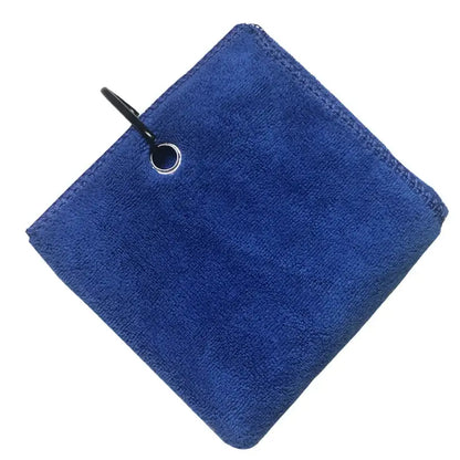 Microfiber Golf Towel UK | Hook & Loop 40x40cm | Adistore Golf