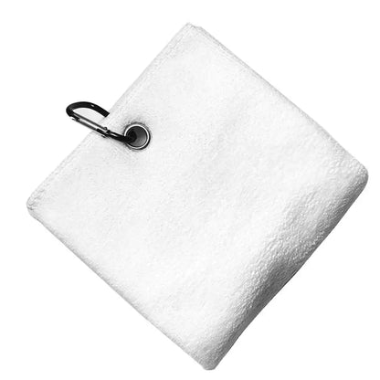 Microfiber Golf Towel UK | Hook & Loop 40x40cm | Adistore Golf